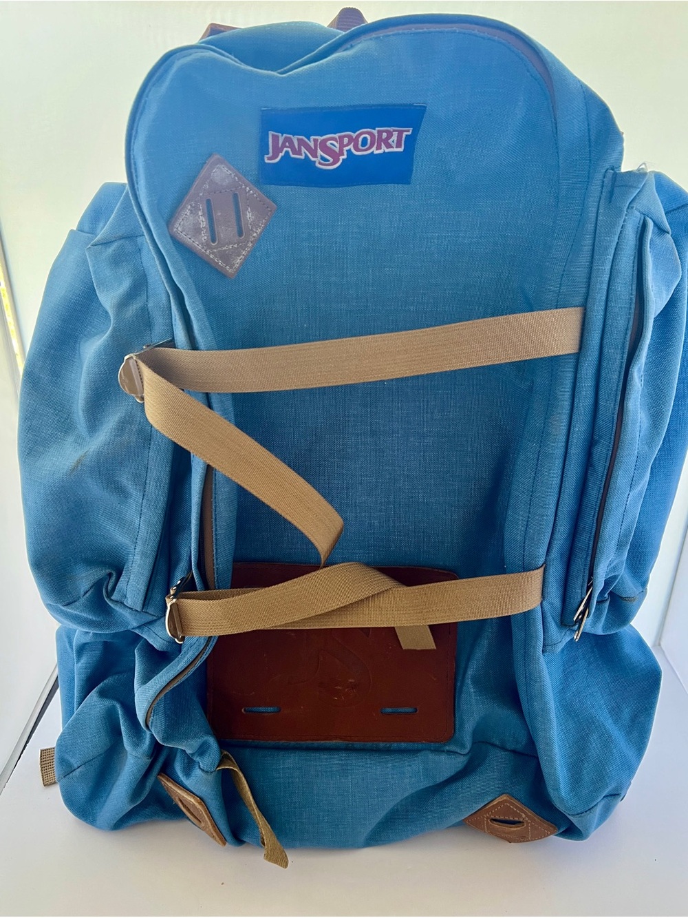 VTG 70's/80's Blue Jansport Hiking Backpack Internal Frame